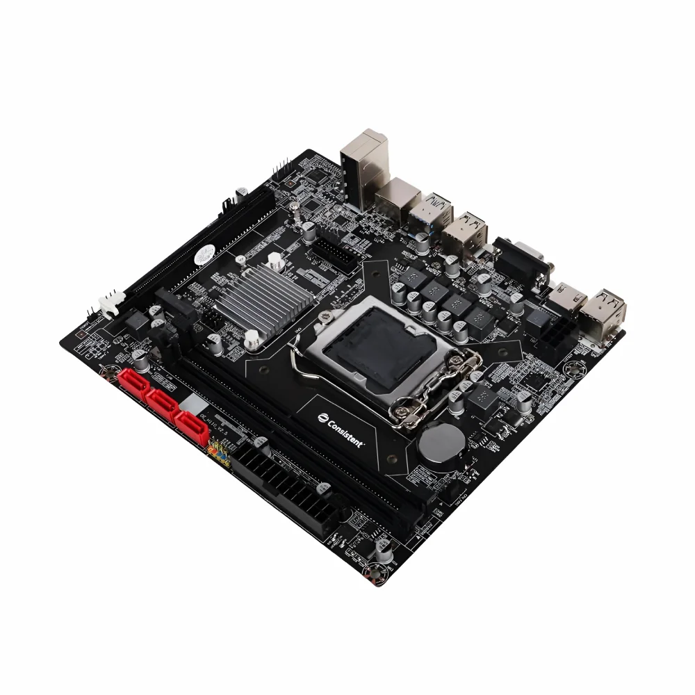Consistent H110 DDR4 Motherboard For Intel 6th | 7th Gen with NVMe Slot view 3